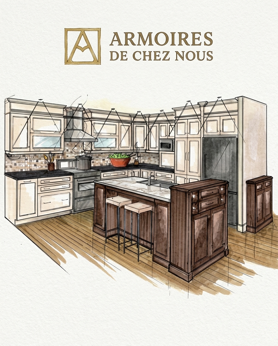 Atelier et détails de fabrication sur mesure