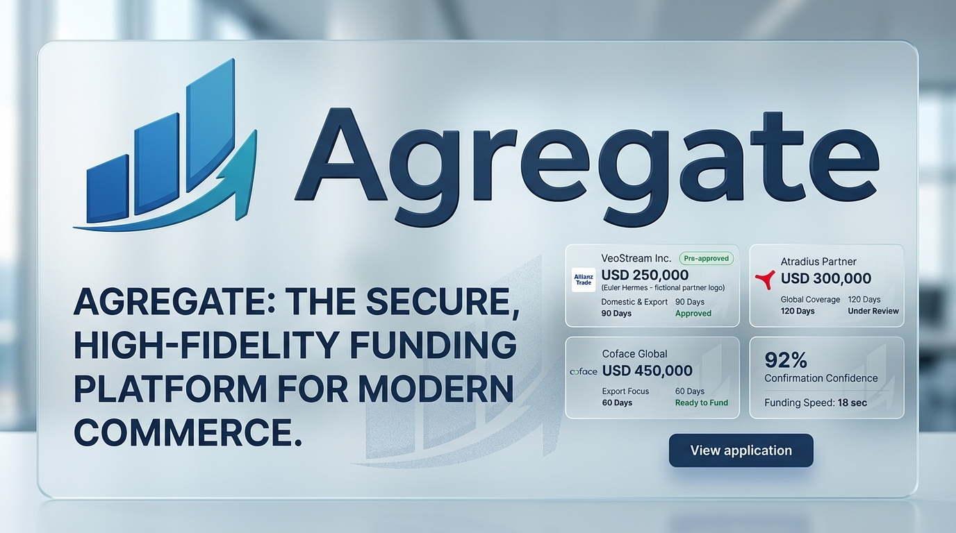 Approved trade credit insurance limit dashboard